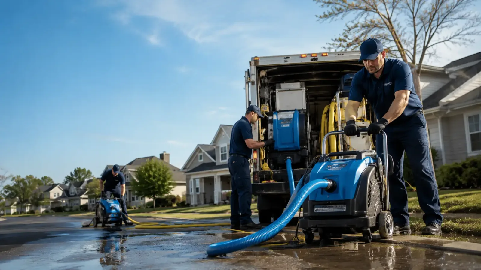 Flood Damage Cleanup in Jones, OK